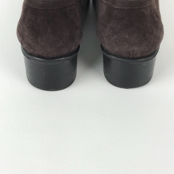 Stuart Weitzman Loafers Classic Suede Rhinestone - Picture 5 of 8